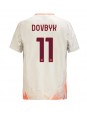 AS Roma Artem Dovbyk #11 Venkovní Dres 2024-25 Krátký Rukáv